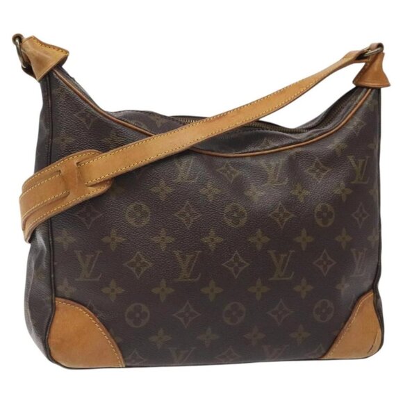 LOUIS VUITTON Monogram Boulogne 30 Shoulder Bag M51265 LV Auth 124659 - Picture 1 of 16